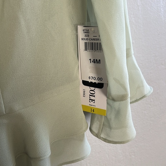 Danny & Nicole Mint Green Blazer - Picture 8 of 9